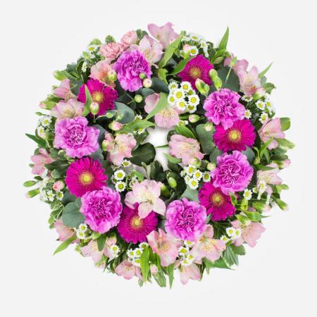 Pink & Lilac Wreath