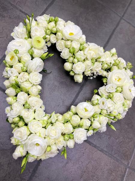 Open Heart-Shaped Tribute