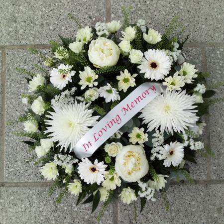 White & Cream Wreath