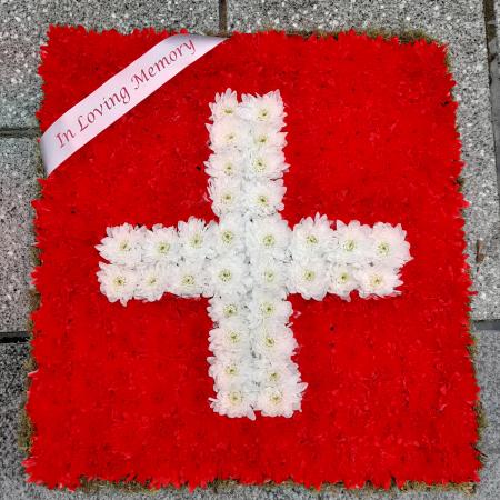 Swiss Flag Funeral Tribute