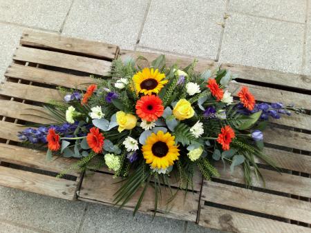 Vibrant Funeral Spray